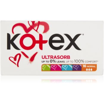 Kotex Ultra Sorb Normal tampoane - imagine 2